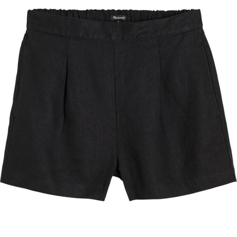 Madewell Pull On Linen Shorts